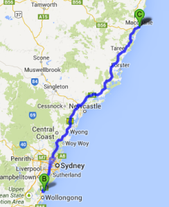 850kms for a 40 minute gig? Sure why not.